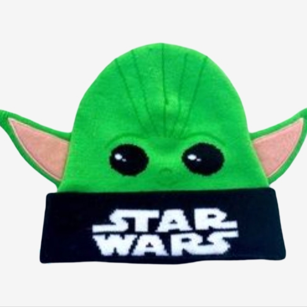 Star Wars Toddler Boy Bright Green Yoda Hat🔥5$ If You Get Bunddle🔥